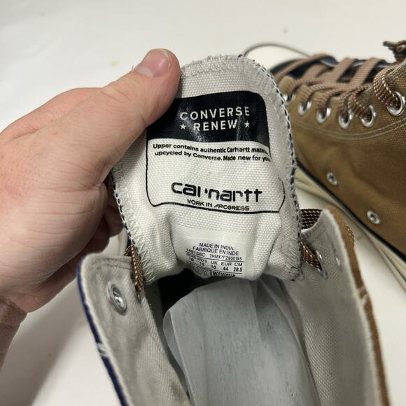 Converse Carhartt WIP x Renew Chuck 70 High “Navy Brown” main image 8
